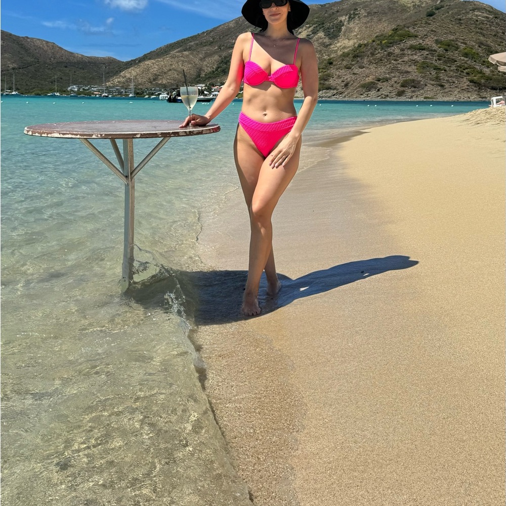 Triangle Swim Pink Bikini
